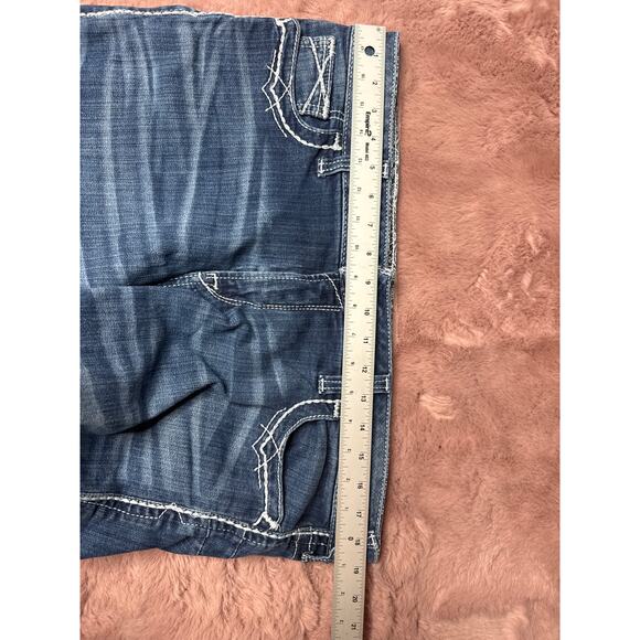 Ariat REAL Women’s Midrise Bootcut Jeans – Size 16WL (36x33), Dark Wash - Picture 6 of 11